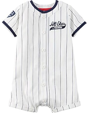 Carter's Baby Boys' Snap-Up Cotton Romper