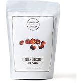Fresh &amp; Wild | Chestnut Flour | Finely Ground Dried Chestnuts | Gluten-Free Artisan Flour For Baking | Healthy, Paleo Alternative To Wheat Flours | 16 oz | Gourmet, Chef-Inspired Ingredients