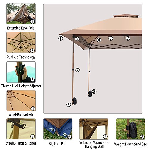 CHEAP SunTime 12 x 12 Pop Up Canopy Outdoor Yard Patio Easy Set Up