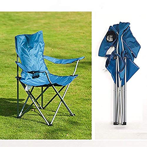 JJSFJH Outdoor-Freizeit Klapptisch und Stühle großen Sessel Angelstuhl Strandkorb Zug Klappstuhl Regiestuhl Tragbarer… – Bild 5