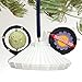 Disney Space Mountain Ear Hat Ornament White