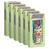 SNICKERS Easter Chocolate Candy Bar Solid Easter Bunny 5-Ounce Bar 6-Count Box