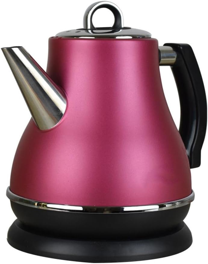 Stainless steel electric kettle automatic power off safety double insulated kettle 1.2L
