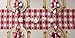 DII Valentine's Day Table Top Collection, Table Runner, 14x72, Checkered Heart