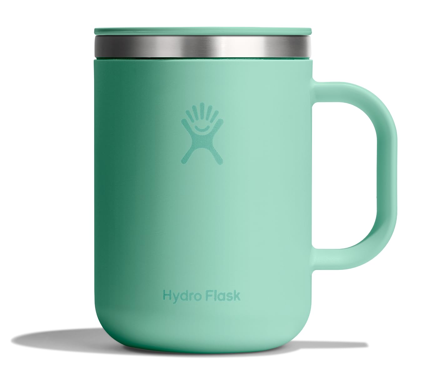 Hydro Flask Coffee Mug – Insulated Stainless Steel, Non Spill, Leak Resistant Travel Mug 24 Oz Mermaid Green Image