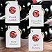 Reusable Wine Bottles Tag Racks Bottle Labels Hang Tags Cellar Storage Glass Markers Plastic Custom Label Fit Enthusiast Erasable Wipes Dry Erase Marker Colored Rack Bulk Blank Liquor Hangers 120 PCS