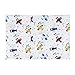 IBraFashion Toddler Pillowcases 2 Packs 100% Cotton 14x19 for 13x18, 12x16 Toddler Pillow Airplanes Printings Boys