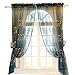 EleCharm 1Pair Curtain Arts Metal Hooks Solid Color Simplicity Tieback Holder (Bronze)