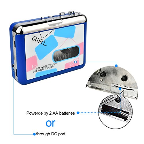 DIGITNOW Cassette PlayerCassette Tape to MP3 CD Converter Via USB