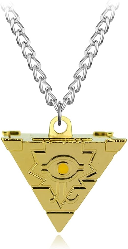 QAQV 2 Color Anime Pendant Necklace Men And Women Jewelry Cosplay