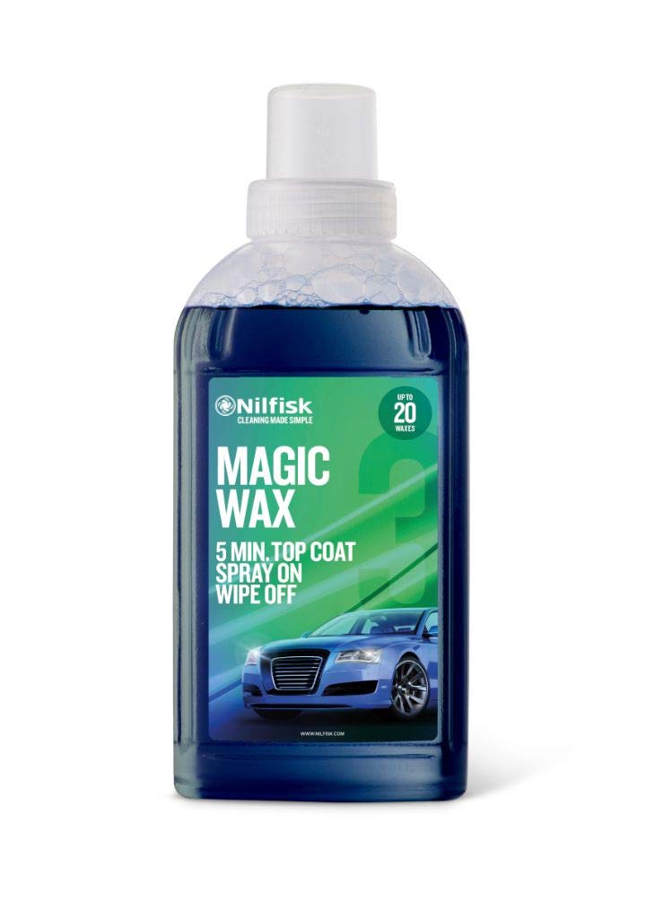 Nilfisk Magic Wax - Step 3 Liquid Wax for Autos - Pressure Washer Car Detergents (500 ml)