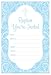Baptism Boy Religious Celebration Invitations - Fill In Style (20 Count) With Envelopes