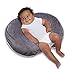 Boppy Pillow Slipcover, Luxe Super Star, Gray