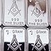1 Gram Silver Bar .999 Fine Solid Silver 