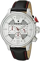 Haste ST1201102 Reloj Anal&oacute;gico para Hombre, Redondo, Blanco/Negro