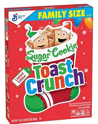 Amazon Com Limited Edition Sugar Cookie Toast Crunch 19 3 Oz