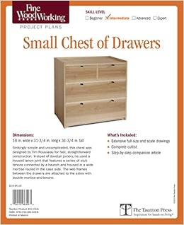 Fine Woodworking S Small Chest Of Drawers Fine Woodworking