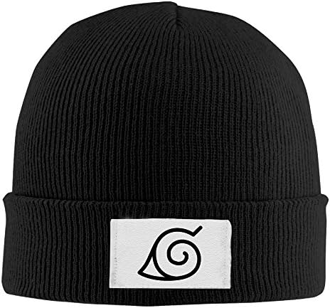 Unisex Famouse Anime Naruto Hidden Leaf Beanie Cap Fleece Cap Watch Cap