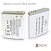 Xtech NB-6L Battery and Charger for Canon PowerShot SX240 SX260 SX270 SX280 SX510 SX520 SX530 SX600 SX610 SX700 SX710 10D 20D 30D S90 S95 S120 SD770 SD980 SD1200 SD1300 SD3500 SD4000 Digital Camera