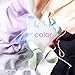 OUENZ Cotton Underwear Women, 5 Pack Seamless Soft Comfortable Breathable Mid Waist Briefs Panties for Women Black