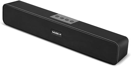 Amazon Co Jp Pcスピーカー サウンドバー 臨場感高音質 パソコン スマホ テレビ ゲーム機 重低音 大音量 自宅もアウトドアも便利 長時間連続再生を実現 簡単usb接続 家電 カメラ