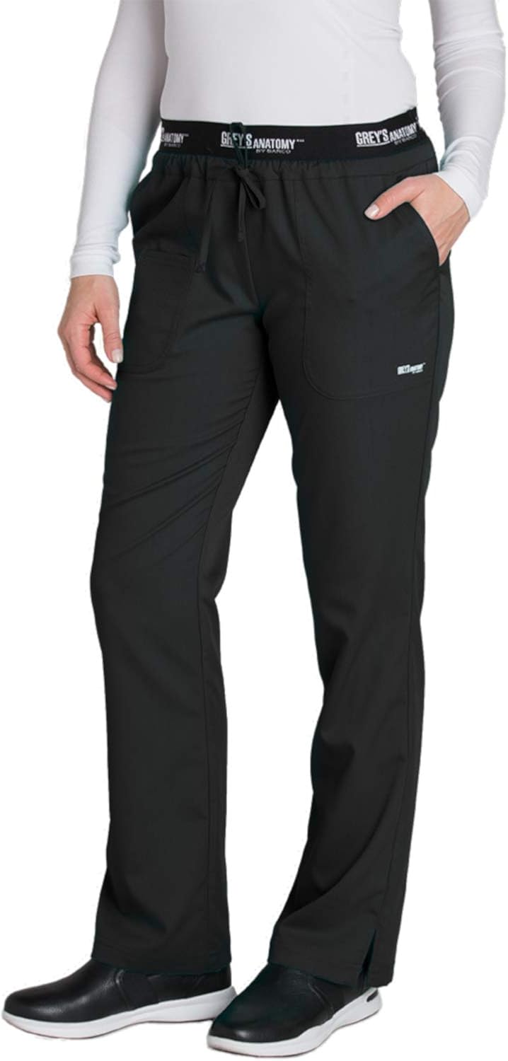 Grey's Anatomy Active 3 Pocket Pant for Women – Modern Fit Medical Scrub Pant: Clothing