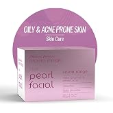 Aroma Magic Pearl Facial Kit | 7-Step Facial for Oily &amp; Acne-Prone Skin | Detoxifies, Hydrates &amp; Revitalizes | Deep Cleansing, Purifies &amp; Enhances Skin Texture | Salon-Quality Glow