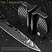 Kessaku 2 Step Knife Sharpener- Two Tungsten Carbide Blades Two Ceramic Rods