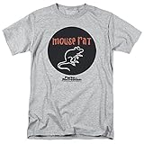 Parks and Recreation Mouse Rat Circle Mens Short Sleeve Shirt