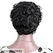 Dreambeauty 100% Brazilian Hair Full Wigs Short Curly Wigs Cheap Low Price Wig