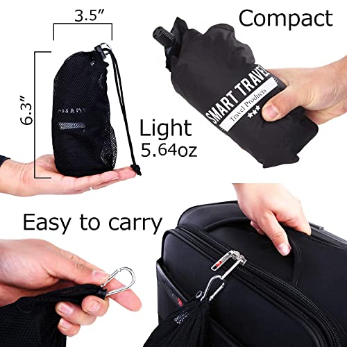 SmartTravel Inflatable Lumbar Travel Pillow for Airplane Back Support