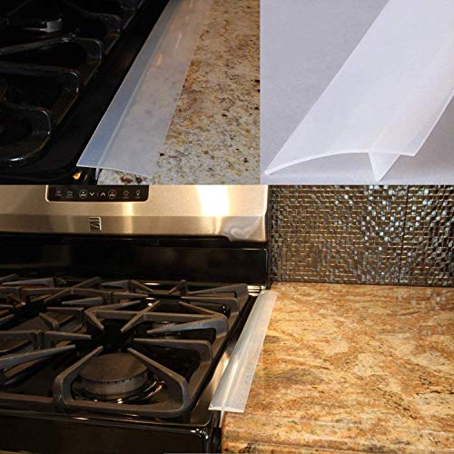 image for Easylice Silicone Stove Counter Gap Cover, Heat Resistant Kitchen Stov