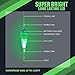 Green LED Underwater Night Fishing Light Lure for Attracting Bait and Fish | Effective For Up To 2,100 Feet (No External Batteries Required)