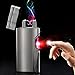 Oiikury USB Rechargeable Lighter Infrared Ray Laser Sensor Windproof Dual Arc Plasma Lighter