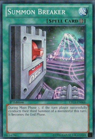 Yu-Gi-Oh! - Summon Breaker (LTGY-EN068) - Lord of the Tachyon Galaxy - 1st Edition - Common