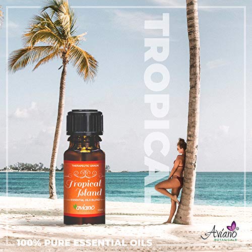 Top 6 Essential Oil Blends Gift Set for Diffuser - #1 Voted Mothers Day Gifts for Women, Girls, Mom, Wife, Her for Aromatherapy by Aviano Botanicals | UPDATED Scents for 2019
