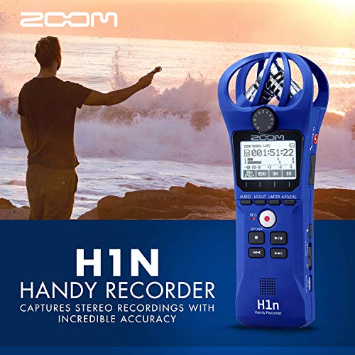 Zoom H1n 2Input / 2Track Portable Handy Recorder with Onboard X/Y
