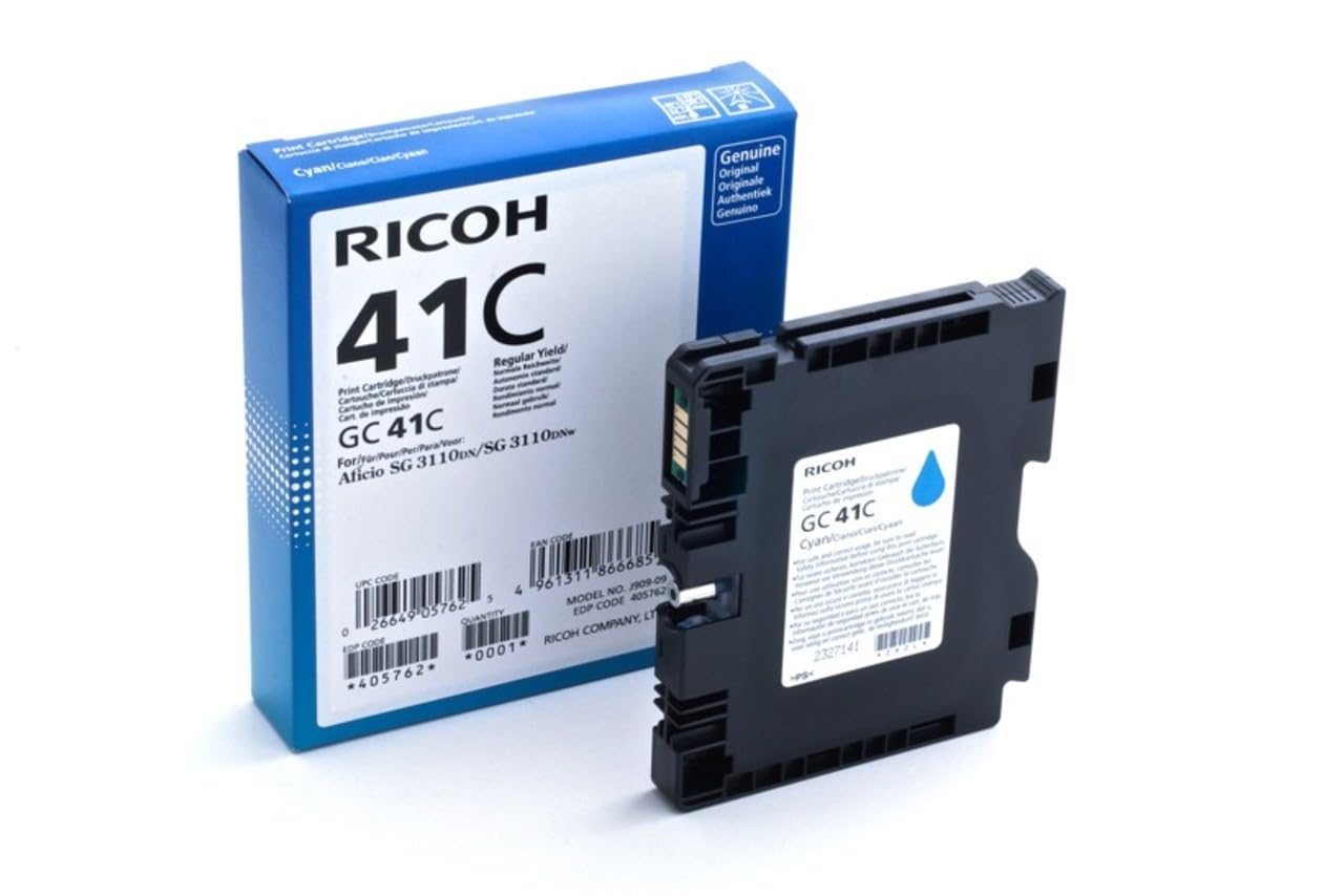 Ricoh 405762 SG3110DN Ink - Blue, xxl