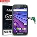 J&D Compatible for 1-Pack Moto G (3rd Gen) Glass Screen Protector, [Tempered Glass] [Not Full Coverage] Ballistic Glass Screen Protector for Motorola Moto G (3rd Gen, 2015 Released) Screen Protector