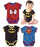 Stylesilove Super Hero Baby Boy Costume Jumpsuit