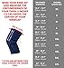 Recovery Knee Compression Sleeve Support for Running, Arthritis, Basketball, Crossfit, WOD, Meniscus Tear, ACL, Pain Relief, Injury, Women, Men,Kids - Non Slip Lightweight Athletic Brace (XXXXL black)