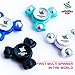Anti-Stress Spinner Top | Relieves from Stress and Bad Habits! Relax, Focus, Relieve - with Innovative, Upgraded 2017 Fidget Spinner. All Black Premium Color