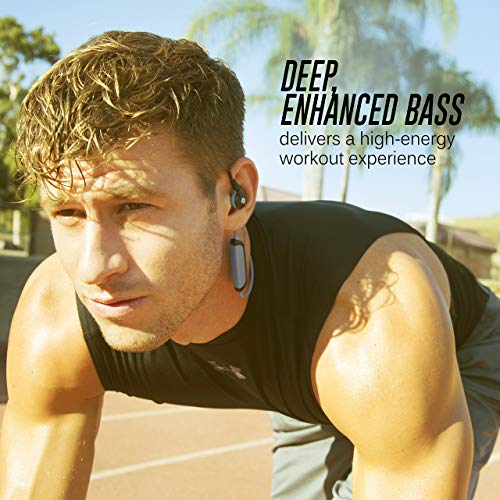 MEE audio X8 Secure-Fit Stereo Bluetooth Wireless Sports in-Ear Headphones (Black) (Certified Refurbished)