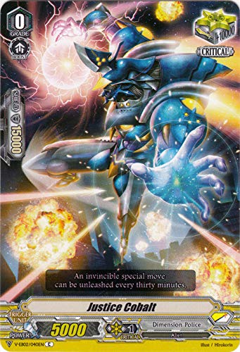 Cardfight!! Vanguard - Justice Cobalt - V-EB02/040EN - C - V Extra Booster 02: Champions of The Asia Circuit