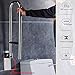 CERCHIO Toilet Grab Bars Handicap Rails Flip-Up Bathroom Grab Bar Stainless Steel Safety Handrail Support U-Shaped Shower Assist for Elderly Disabled 30 Inch
