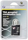 Pacsafe Luggage Prosafe 700 Padlock, Black, One Size