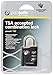 Pacsafe Luggage Prosafe 700 Padlock, Black, One Size