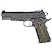 Cool Hand 1911 Slim G10 Grips, Full Size(Government/Commander), Magwell Cut, Big Scoop mag. Release, 3/16 Thin, Ambi Safety Cut, OPS Texture, These Grips Only Work with Short Bushings, Coyote Color