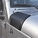 DIYTuning Cowl Body Armor for Jeep Wrangler JK JKU Unlimited Rubicon Sahara X Off Road Sport Exterior Accessories Parts 2007 2008 2009 2010 2011 2012 2013 2014 2015 2016 2017
