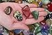 Fantasia Materials: 2 lbs Premium Brazilian Tumbled Polished Natural Stones Assorted Mix - Medium - 1